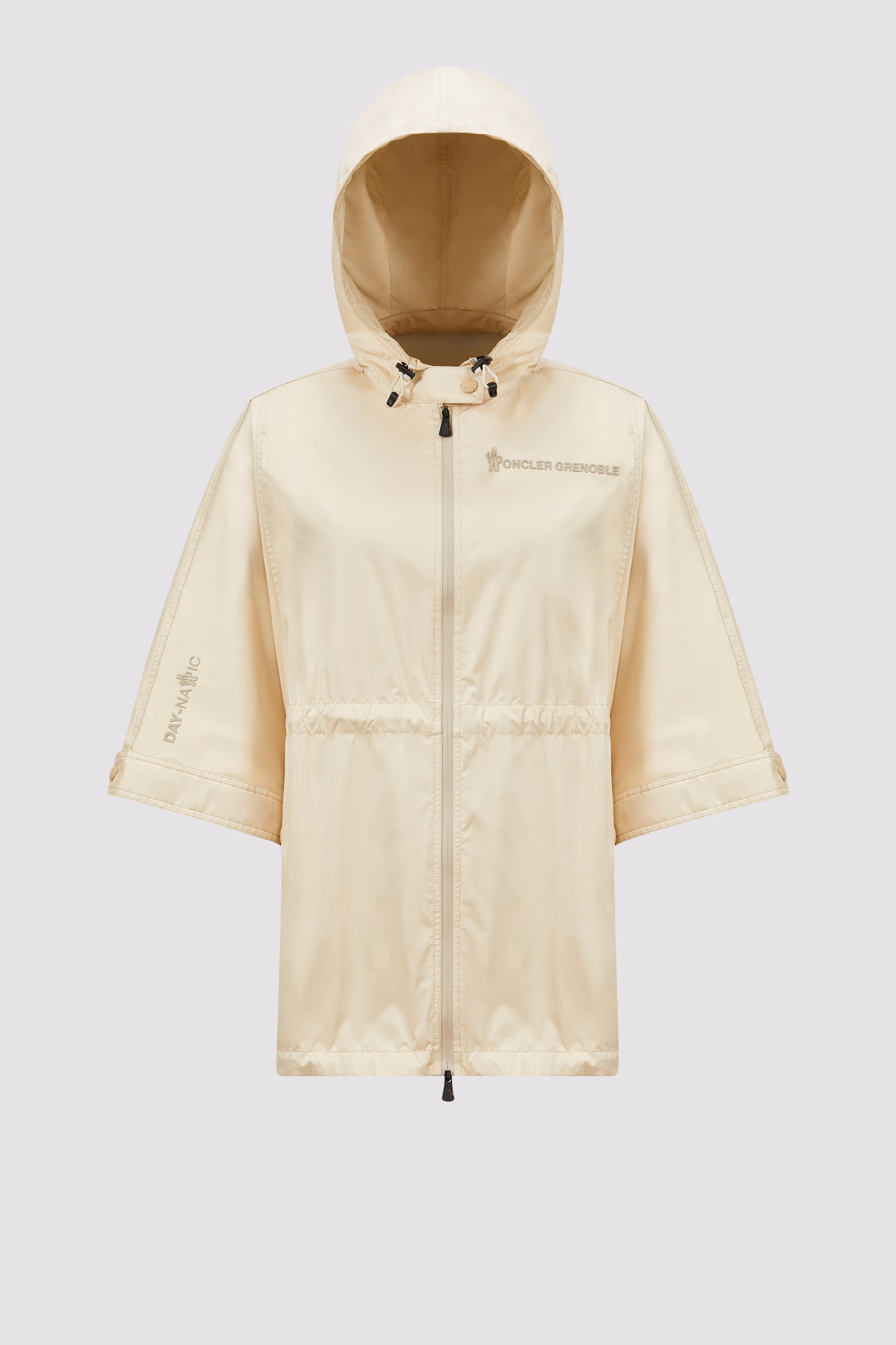 Vorassy Packable Hooded Cape Women Ochre Yellow Moncler 2
